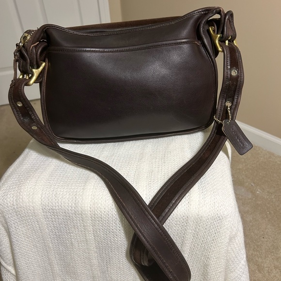 Vintage Mahogany Brown Patricia Coach Bag 9951 in Good Condition - Picture 2 of 15